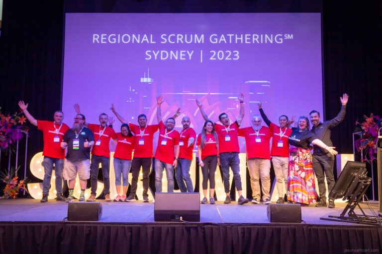 Volunteering at Scrum Australia 2023